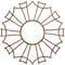 Ekena Millwork Augustus Wood Fretwork Pierced Ceiling Medallion, Walnut, 26"OD x 9 1/8"ID x 1/4"T CMWP26X26X0250AUWA - alternate 1